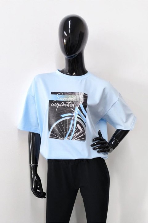 BLUZKA RUBEN - BANANOWY, OVERSIZE, BA OFF PINK BLUZKA RUBEN - BANANOWY, OVERSIZE, BA OFF PINK