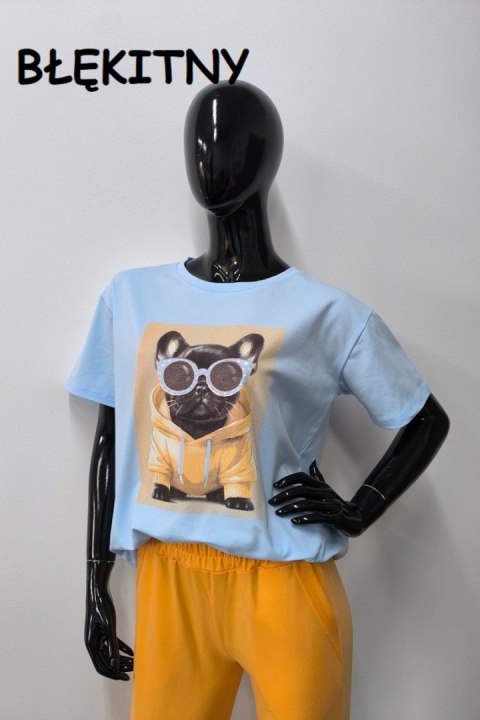 BLUZKA FRANCISCA OFF PINK - BŁĘKIT, M, BL OFF PINK BLUZKA FRANCISCA OFF PINK - BŁĘKIT, M, BL OFF PINK