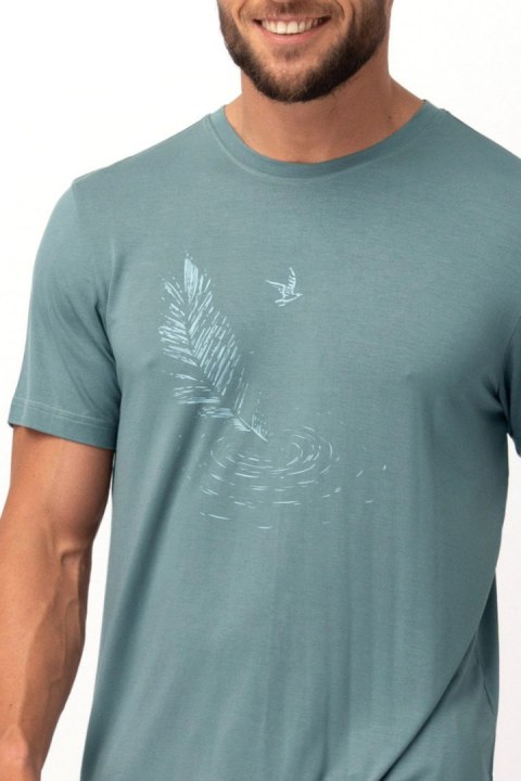 PIŻAMA MĘSKA MNS 750 A25 3XL-4XL - NIEBIESKO-SZARY, 3XL KEY PIŻAMA MĘSKA MNS 750 A25 3XL-4XL - NIEBIESKO-SZARY, 3XL KEY