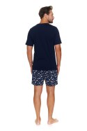 PIŻAMA MĘSKA PMB.7210 W/25 - NAVY-BLUE, XL DOCTOR NAP