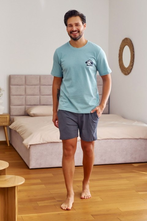 PIŻAMA MĘSKA PMB.7232 W/25 - ICE-BLUE, S DOCTOR NAP PIŻAMA MĘSKA PMB.7232 W/25 - ICE-BLUE, S DOCTOR NAP