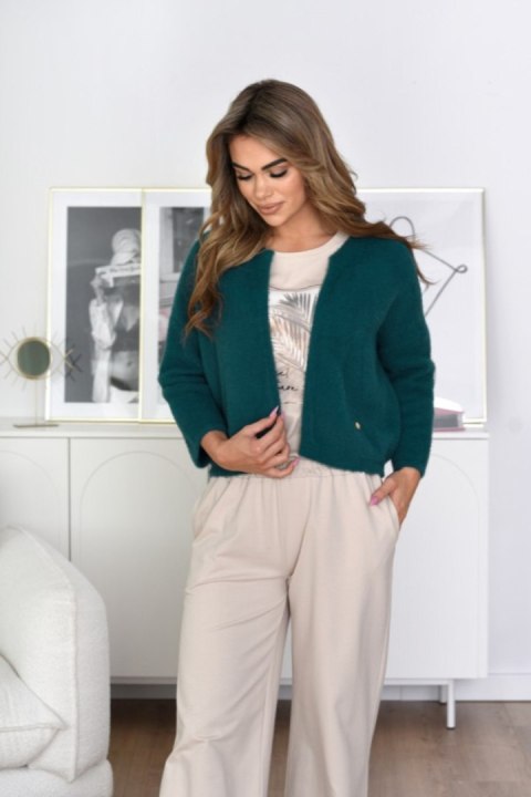 SWETER ALICE - PUDROWY WRZOS, UNIWERSALNY, LI OFF PINK