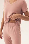 PIŻAMA DAMSKA NOVES 42680 SS25 - RÓŻOWY, L HENDERSON LADIES