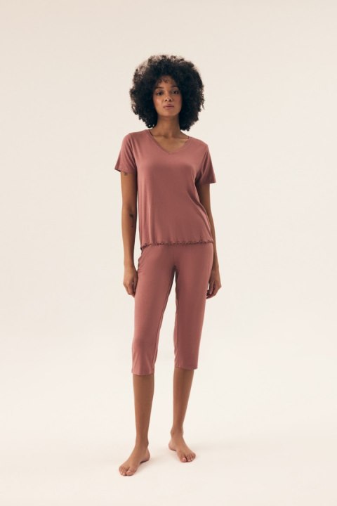 PIŻAMA DAMSKA NOVES 43023 SS25 - BRUDNY RÓŻ, 2XL, 34X HENDERSON LADIES PIŻAMA DAMSKA NOVES 43023 SS25 - BRUDNY RÓŻ, 2XL, 34X HENDERSON LADIES