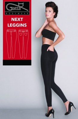 Next Leggins - BLACK, XL GATTA BODYWEAR