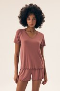 PIŻAMA DAMSKA NOVES 43022 SS25 - BRUDNY RÓŻ, M, 34X HENDERSON LADIES