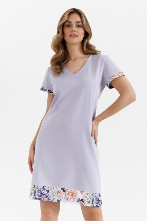 KOSZULA DAMSKA 469 - LILA, XL, KWIATY FIOLET CANA KOSZULA DAMSKA 469 - LILA, XL, KWIATY FIOLET CANA