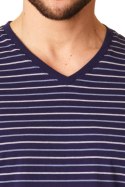 PIŻAMA MĘSKA MNS 382 B22 3XL-4XL - GRANATOWY, 4XL KEY
