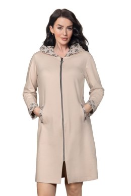 SZLAFROK DAMSKI 392 W/25 NEW - BEŻ, 2XL DOROTA