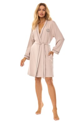 SZLAFROK DAMSKI 2504 - GRAFIT, L, 2 L&L