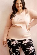 Piżama damska Katie 3255 2XL-3XL - BEŻ, 2XL, 1 TARO