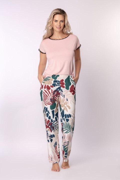 SPODNIE MARGOT DŁUGIE DRUK PDW1 - ECRU, 2XL MEFEMI BY NIPPLEX SPODNIE MARGOT DŁUGIE DRUK PDW1 - ECRU, 2XL MEFEMI BY NIPPLEX