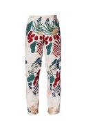 SPODNIE MARGOT DŁUGIE DRUK PDW1 - ECRU, 2XL MEFEMI BY NIPPLEX
