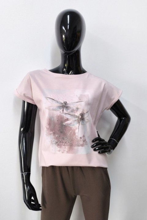 BLUZKA FEMI - BANANOWY, 40, BA OFF PINK BLUZKA FEMI - BANANOWY, 40, BA OFF PINK