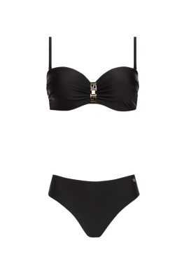 KOSTIUM KĄPIELOWY GOLD 1 - S730 - BLACK, 36B, 19 SELF