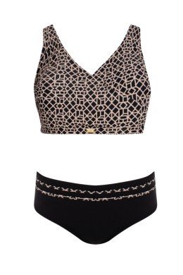 KOSTIUM KĄPIELOWY LUXE 4 S690LX4 - BLACK, 3XL, 2 SELF