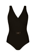 KOSTIUM KĄPIELOWY SANTIAGO 2 S1110V2SG2 - BLACK, 3XL, 19 SELF