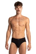 SLIPY MĘSKIE M-1071CLEX 3-PACK - GRANATOWY-CZARNY-MORSKI, XXXXL LAMA