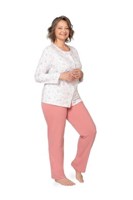 202 PIŻAMA DAMSKA MARIA - CIEMNY NIEBIESKI, 2XL, 29 MARTEL