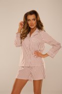 846 PIŻAMA DAMSKA TAYLOR - BRĄZOWY, 2XL DE LAFENSE