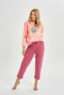 3460 PIŻAMA DAMSKA DŁUGA PATRICIA S-XL - MORELA, S TARO