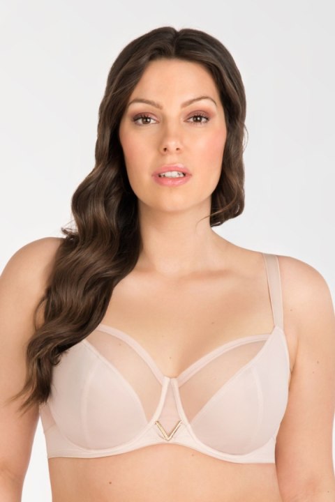 GORSENIA K564 BIUSTONOSZ MIĘKKI BIG VICKY - BEŻOWY, 100E