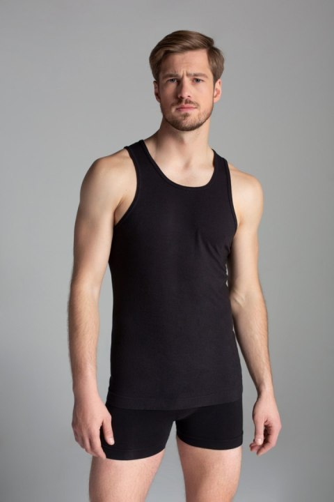 Koszulka Męska - SEAMLESS COTTON TANK CLASSIC - BLACK, 2XL GATTA BODYWEAR Koszulka Męska - SEAMLESS COTTON TANK CLASSIC - BLACK, 2XL GATTA BODYWEAR