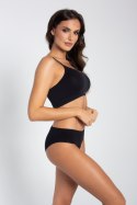 SEAMLESS COTTON CLASSIC PANTIES - BLACK, L GATTA BODYWEAR