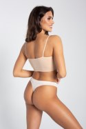 SEAMLESS COTTON STRING THONG - LIGHT NUDE, XL GATTA BODYWEAR