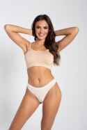 SEAMLESS COTTON STRING THONG - LIGHT NUDE, XL GATTA BODYWEAR