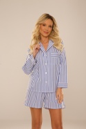 846 PIŻAMA DAMSKA TAYLOR - NIEBIESKI, 2XL DE LAFENSE
