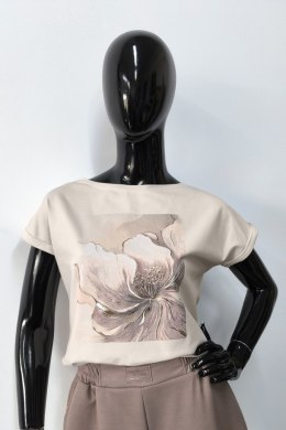 BLUZKA AKARI - CAPPUCCINO, 38, CAP OFF PINK