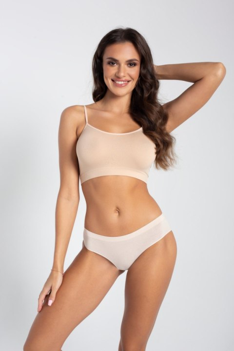 SEAMLESS COTTON HIPSTERS PANTIES - LIGHT NUDE, L GATTA BODYWEAR SEAMLESS COTTON HIPSTERS PANTIES - LIGHT NUDE, L GATTA BODYWEAR