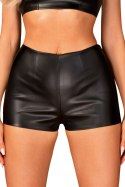 HERMEZA SZORTY CZARNE - CZARNY, XS OBSESSIVE