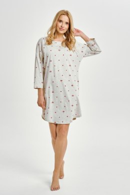 3431 KOSZULA NOCNA ADELE S-XL - SZARY, S TARO