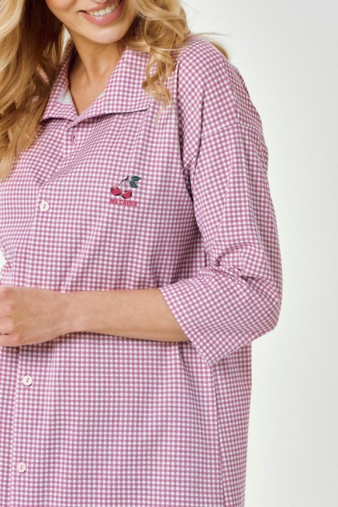 3436 KOSZULA NOCNA JOLIE S-XL - RÓŻOWY, XL TARO 3436 KOSZULA NOCNA JOLIE S-XL - RÓŻOWY, XL TARO