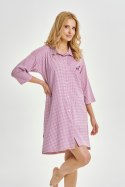 3436 KOSZULA NOCNA JOLIE S-XL - RÓŻOWY, M TARO