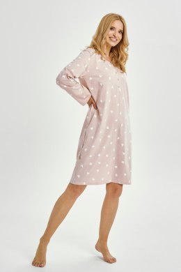 3443 KOSZULA NOCNA NORI S-XL - RÓŻOWY, L TARO