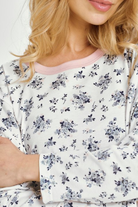 3452 KOSZULA NOCNA MARTINA M-XL - BIAŁY, XL TARO 3452 KOSZULA NOCNA MARTINA M-XL - BIAŁY, XL TARO