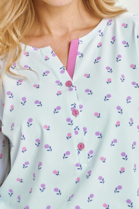 3446 PIŻAMA DAMSKA DŁUGA YOLANDA M-XL - NIEBIESKI, L TARO 3446 PIŻAMA DAMSKA DŁUGA YOLANDA M-XL - NIEBIESKI, L TARO