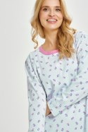 3447 KOSZULA NOCNA YOLANDA M-XL - NIEBIESKI, L TARO