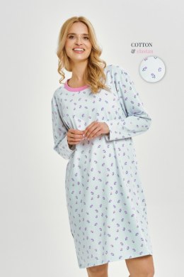 3447 KOSZULA NOCNA YOLANDA M-XL - NIEBIESKI, XL TARO