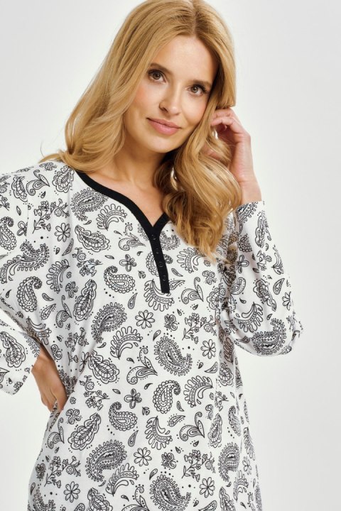 3453 KOSZULA NOCNA AIDA M-XL - BIAŁY, M TARO 3453 KOSZULA NOCNA AIDA M-XL - BIAŁY, M TARO