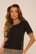 849 BLUZKA DAMSKA KENDALL - CZARNY, XL DE LAFENSE