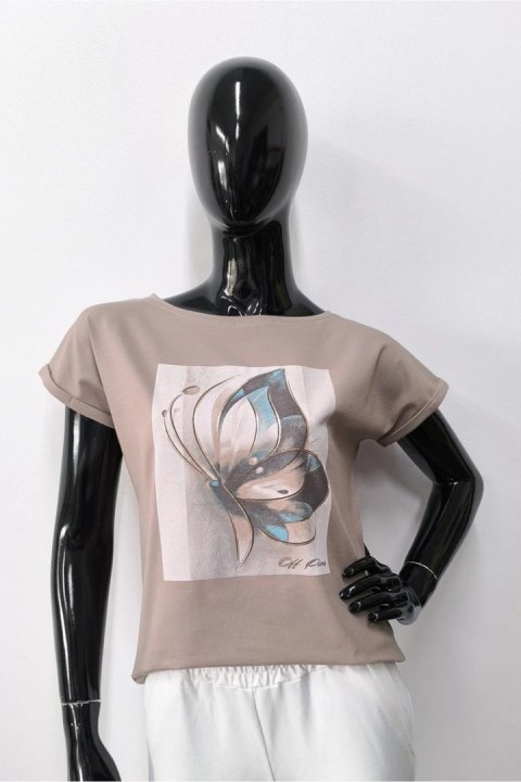BLUZKA RANI - CAPPUCCINO, 44, CA OFF PINK BLUZKA RANI - CAPPUCCINO, 44, CA OFF PINK