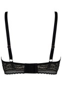 BIUSTONOSZ FEEL BRALETTE LONG 19236 BLACK - CZARNY, 65C MEDIOLANO