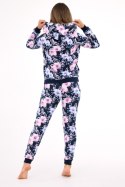 PIŻAMA DAMSKA DR 355/464 MADDIE - GRANAT, XXL CORNETTE
