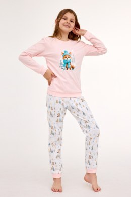 PIŻAMA GIRL YOUNG DR 592/192 FOX - RÓŻOWY, 152 CORNETTE
