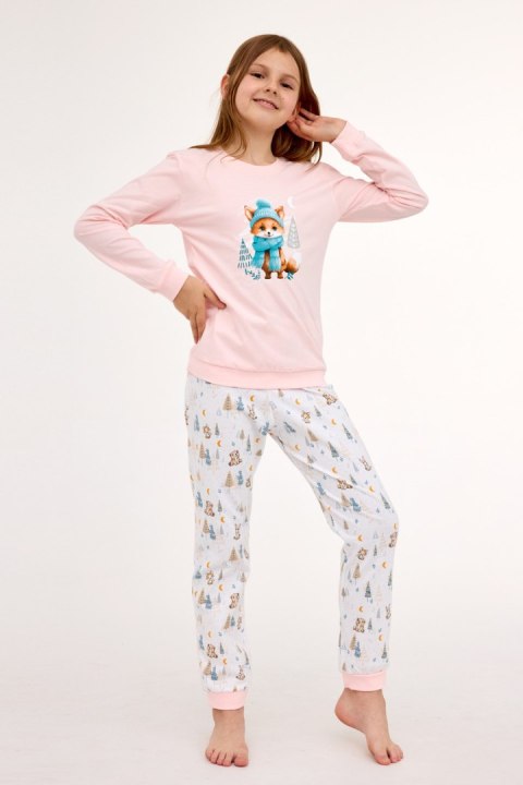 PIŻAMA GIRL YOUNG DR 592/192 FOX - RÓŻOWY, 152 CORNETTE PIŻAMA GIRL YOUNG DR 592/192 FOX - RÓŻOWY, 152 CORNETTE