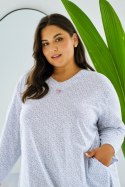 3464 KOSZULA NOCNA DEBORA 2XL-4XL - NIEBIESKI, 2XL TARO
